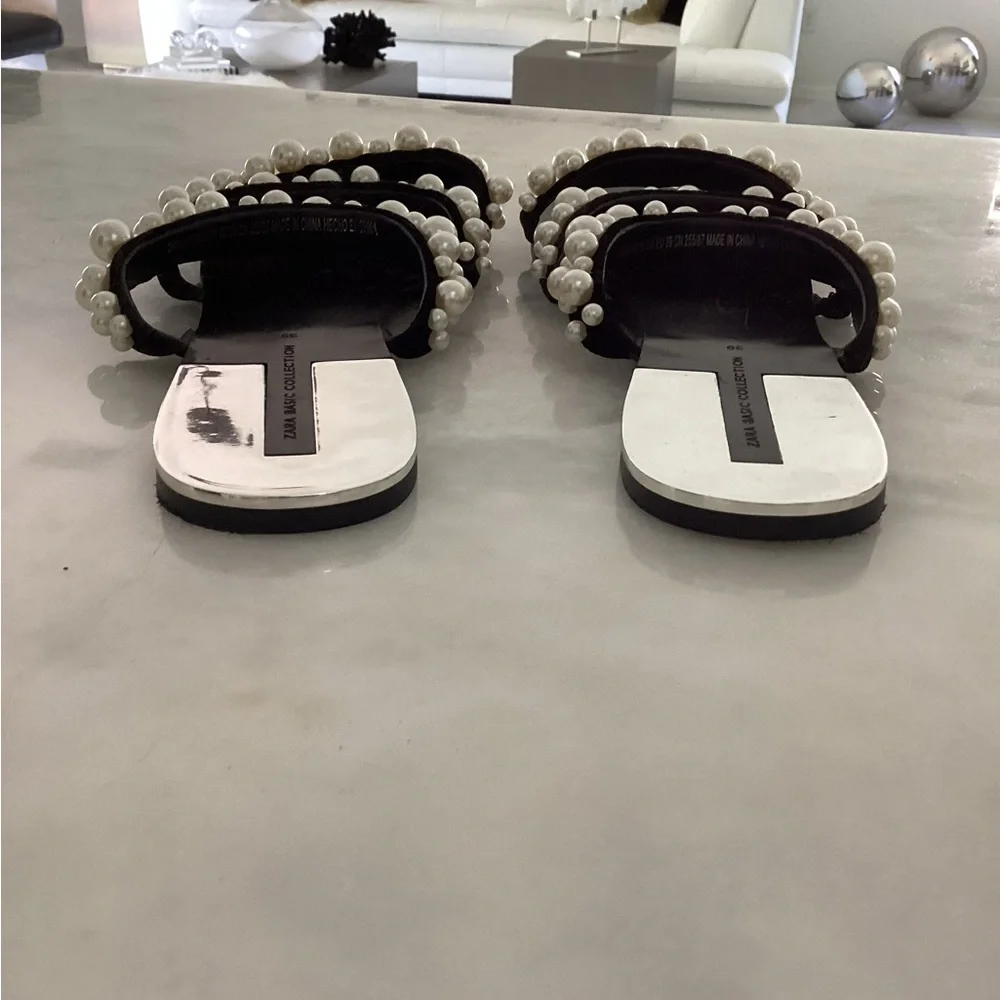Zara Pearl Sandals - Picture 4 of 5